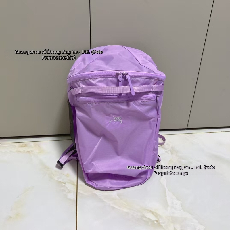 Unisex nylonový batoh na voľnočasové cestovanie, ergonómsky chrbtový panel, priečinok na 10-palcový notebook, kapacita <20 L