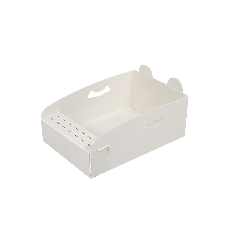 Еднократна котешка кутия за пясък, сгъваема, водоустойчива за външно ползване, полипропилен (PP), марка Pet hair