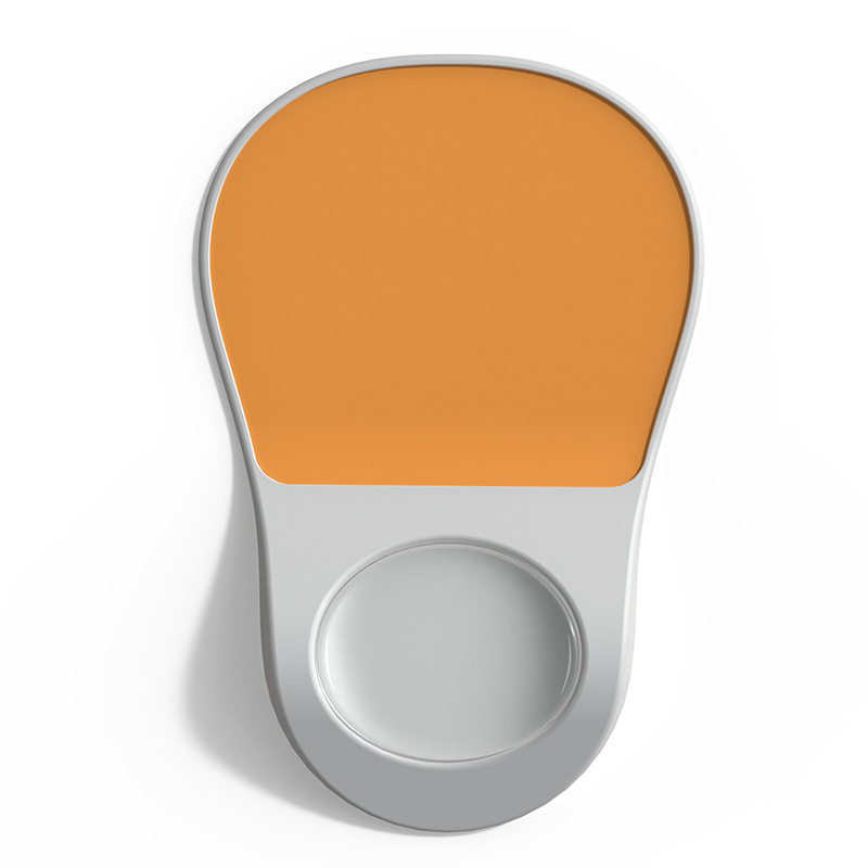 Model X3; Pad ergonomic din silicon pentru încheietura mâinii, pentru mouse; singură față; imprimare logo; OEM personalizare