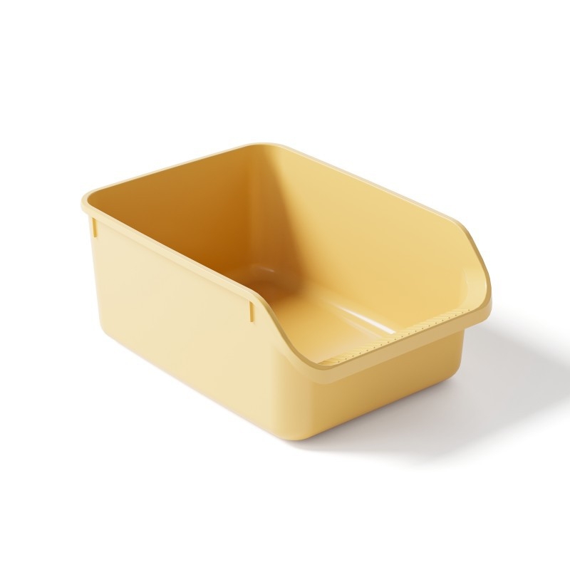 Vas de nisip pentru pisici, design semiînchis, anti-vărsat, pentru pisici și câini, PP material, Berry brand