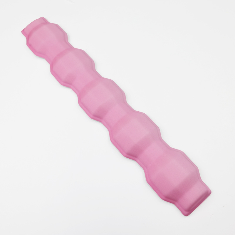 Suport extins pentru încheietura mâinii pentru tastatură și mouse, material: țesătură + spumă + bază PU, o singură față, pernă pentru mână, transfer termic, personalizabil (OEM)
