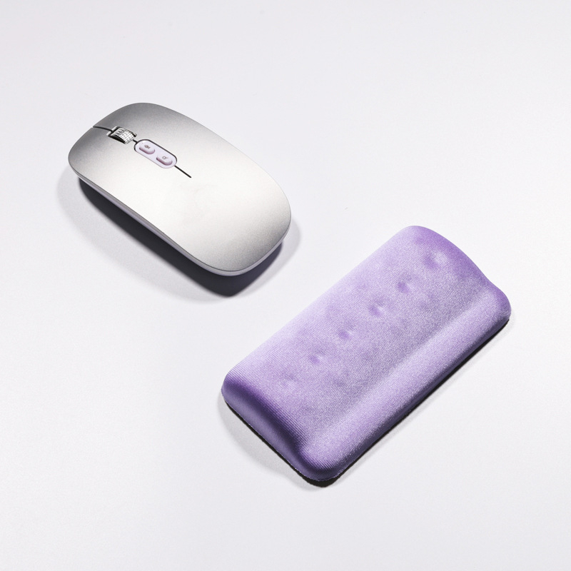 Podložka na stôl pre zápästie s oporou pre myš, materiál tkanina-PU pena, vstrekovanie, OEM spracovanie