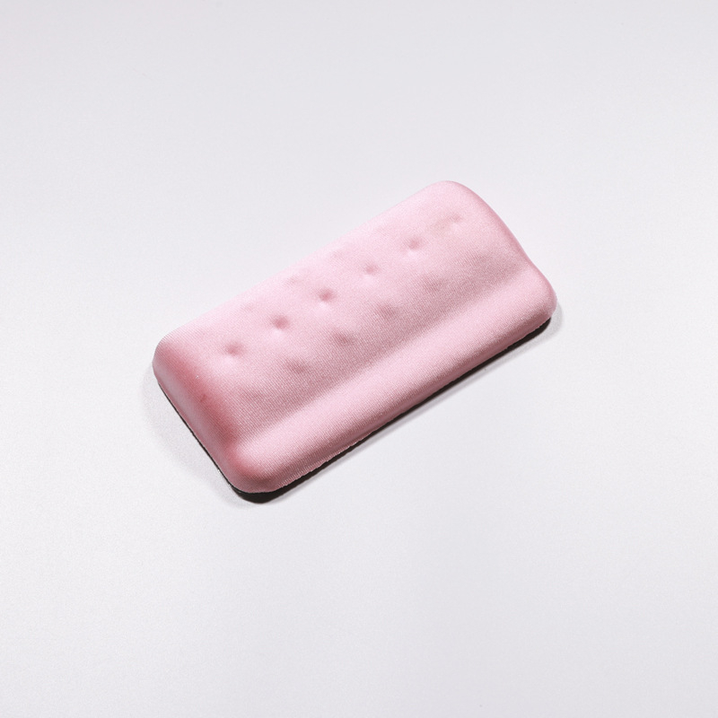 Podložka na stôl pre zápästie s oporou pre myš, materiál tkanina-PU pena, vstrekovanie, OEM spracovanie