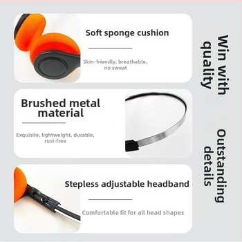 Spēļu austiņas Bluetooth 5.0, uz galvas, stereo skaņa ar spēcīgu basu, akumulatora darbības laiks >8 stundas