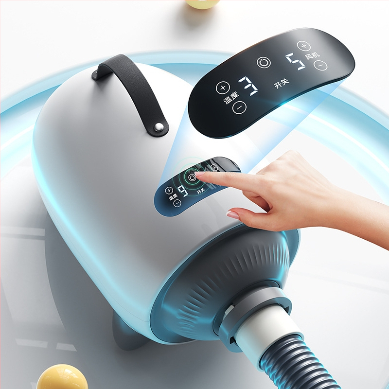 Žāvētājs mājdzīvnieku matiem bez pakarināšanas dizaina — 2000W+, AC motors, 220V, pārkaršanas aizsardzība