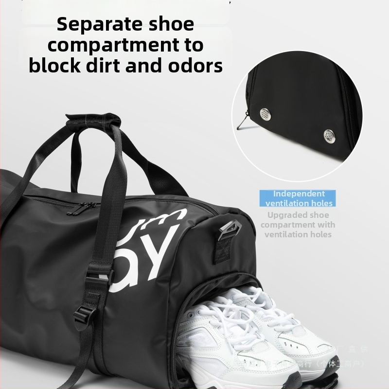 Чанта за плуване със сухо/мокро разделение, унисекс спортно-туристическа чанта с кръст презрамка, Материал: Silk Flower, Узор: 69850, Сценарий: Пътуване за удоволствие