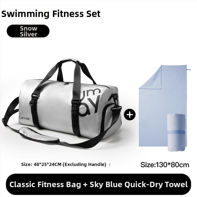 Чанта за плуване със сухо/мокро разделение, унисекс спортно-туристическа чанта с кръст презрамка, Материал: Silk Flower, Узор: 69850, Сценарий: Пътуване за удоволствие