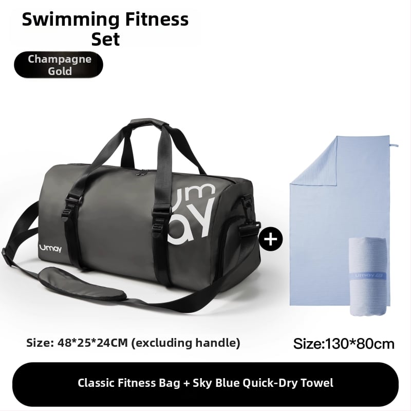 Чанта за плуване със сухо/мокро разделение, унисекс спортно-туристическа чанта с кръст презрамка, Материал: Silk Flower, Узор: 69850, Сценарий: Пътуване за удоволствие