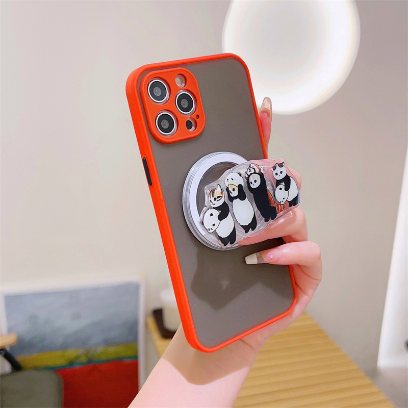 Suport auto pentru telefonul mobil, din acrilic, stil desen animat (Brand: Xuan ying digital)