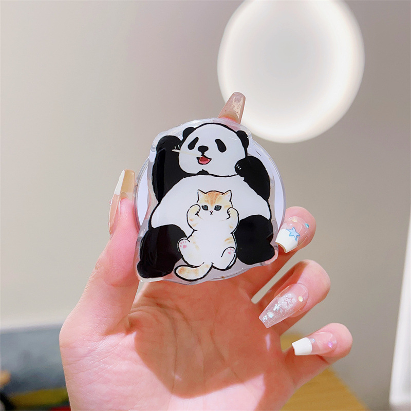 Suport auto pentru telefonul mobil, din acrilic, stil desen animat (Brand: Xuan ying digital)