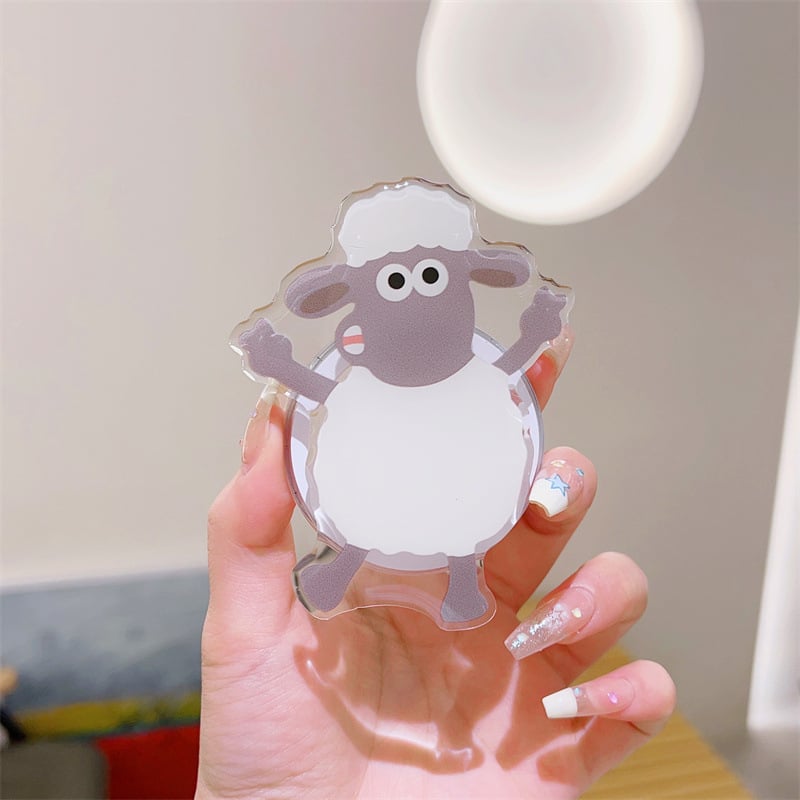 Suport auto pentru telefonul mobil, din acrilic, stil desen animat (Brand: Xuan ying digital)