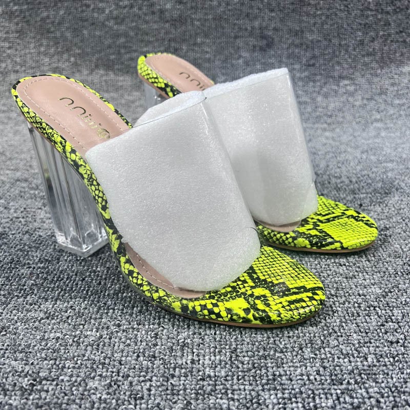 Ženske sandale s visokim petama, thong stil, PU gornji dio, gumeni potplat, okrugli vrh, bez podstave, uzorak herringbone, jesen 2024