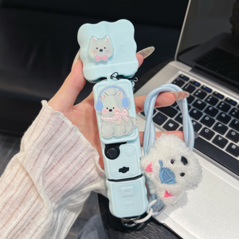 Vlnený silikónový obal pre DJI Pocket3 – ochranný kryt pre stabilizátor gimbalu a telo kamery