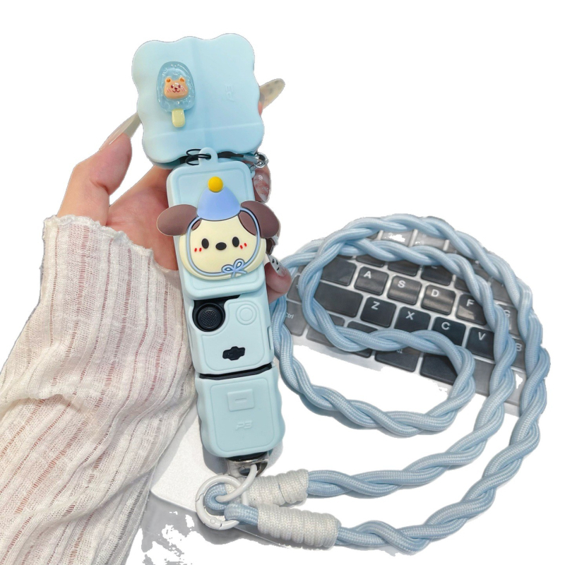 Vlnený silikónový obal pre DJI Pocket3 – ochranný kryt pre stabilizátor gimbalu a telo kamery