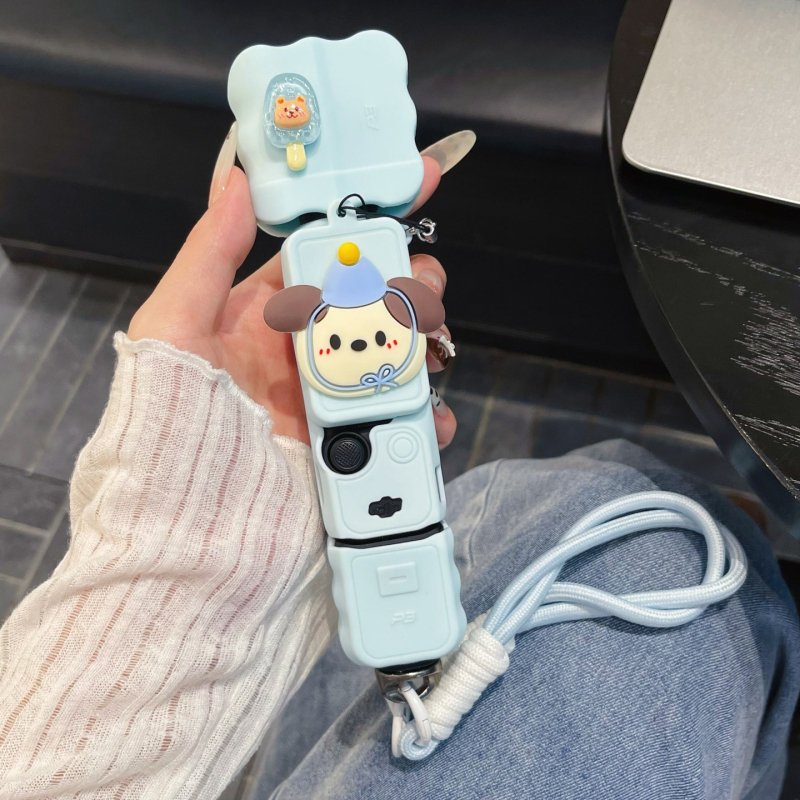 Vlnený silikónový obal pre DJI Pocket3 – ochranný kryt pre stabilizátor gimbalu a telo kamery