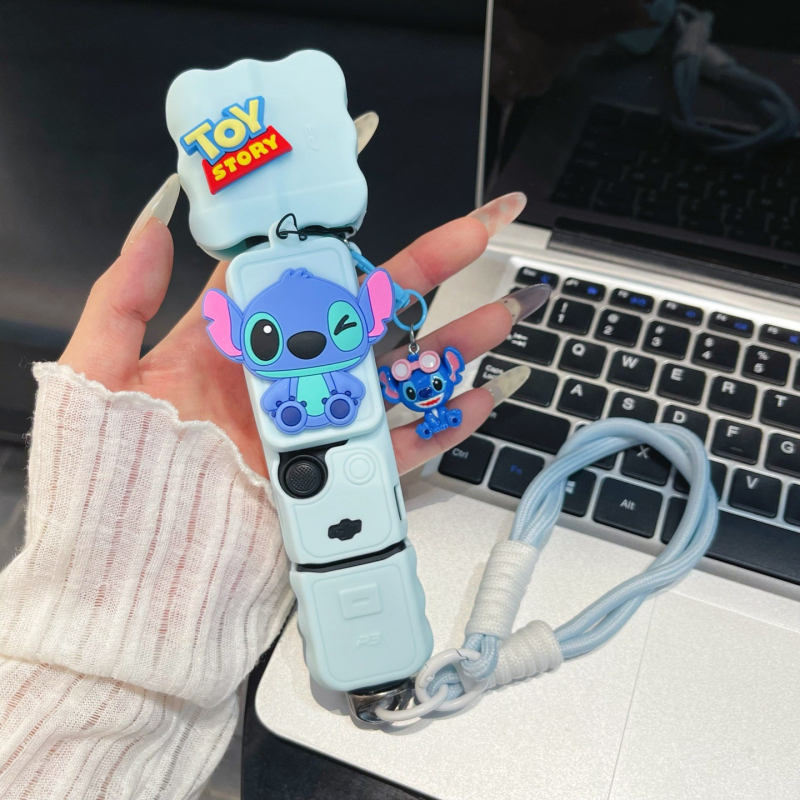 Vlnený silikónový obal pre DJI Pocket3 – ochranný kryt pre stabilizátor gimbalu a telo kamery