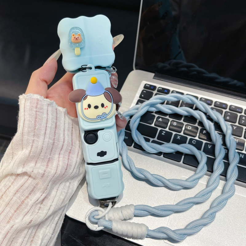 Vlnený silikónový obal pre DJI Pocket3 – ochranný kryt pre stabilizátor gimbalu a telo kamery