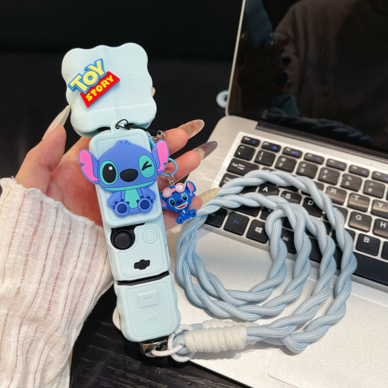 Vlnený silikónový obal pre DJI Pocket3 – ochranný kryt pre stabilizátor gimbalu a telo kamery