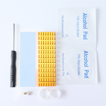 M.2 SSD hűtő 2280, alumínium, merevlemezekhez, notebook és asztali számítógépekhez