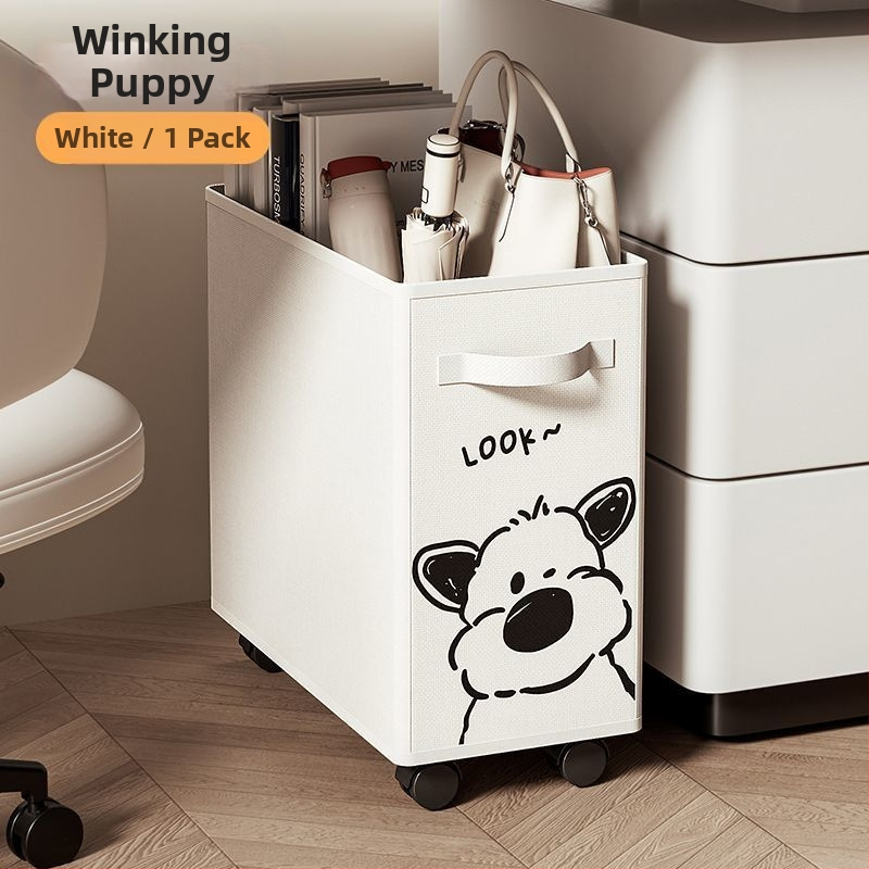 Kolesový úložný kôš pod stolom, materiál 600D Oxford, model zixun, štýl kreslený roztomilý