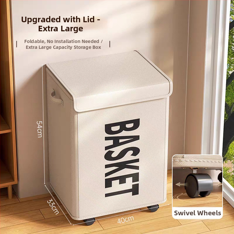 Kolesový úložný kôš pod stolom, materiál 600D Oxford, model zixun, štýl kreslený roztomilý