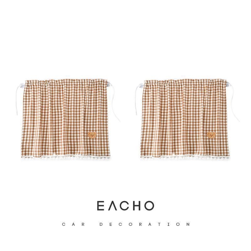 Автомобилен сенник за задното стъкло за деца, универсален, полиестер, прозрачен, висящ с вакуумни чашки