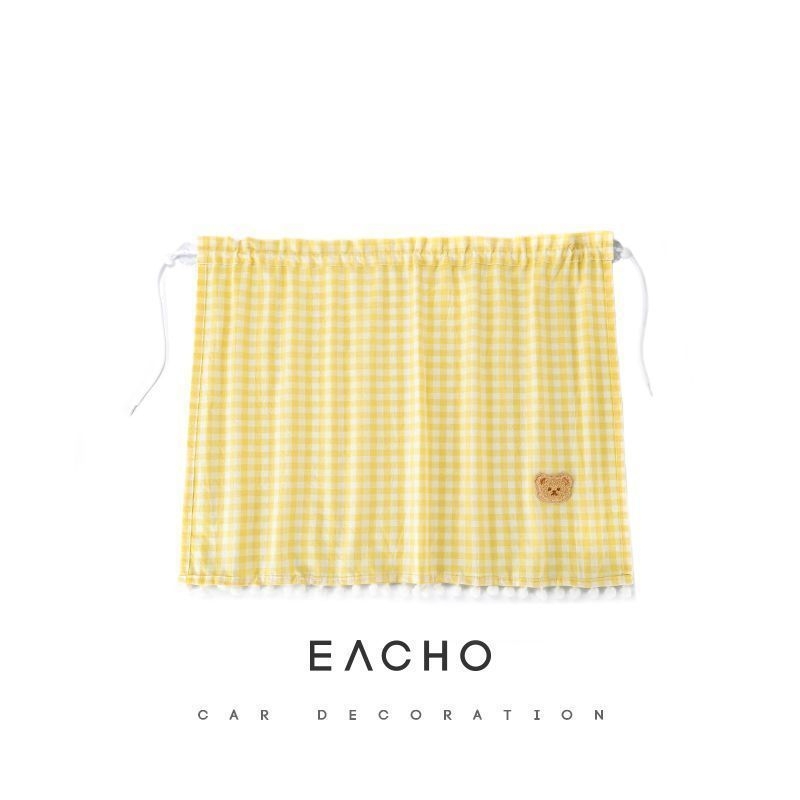 Автомобилен сенник за задното стъкло за деца, универсален, полиестер, прозрачен, висящ с вакуумни чашки