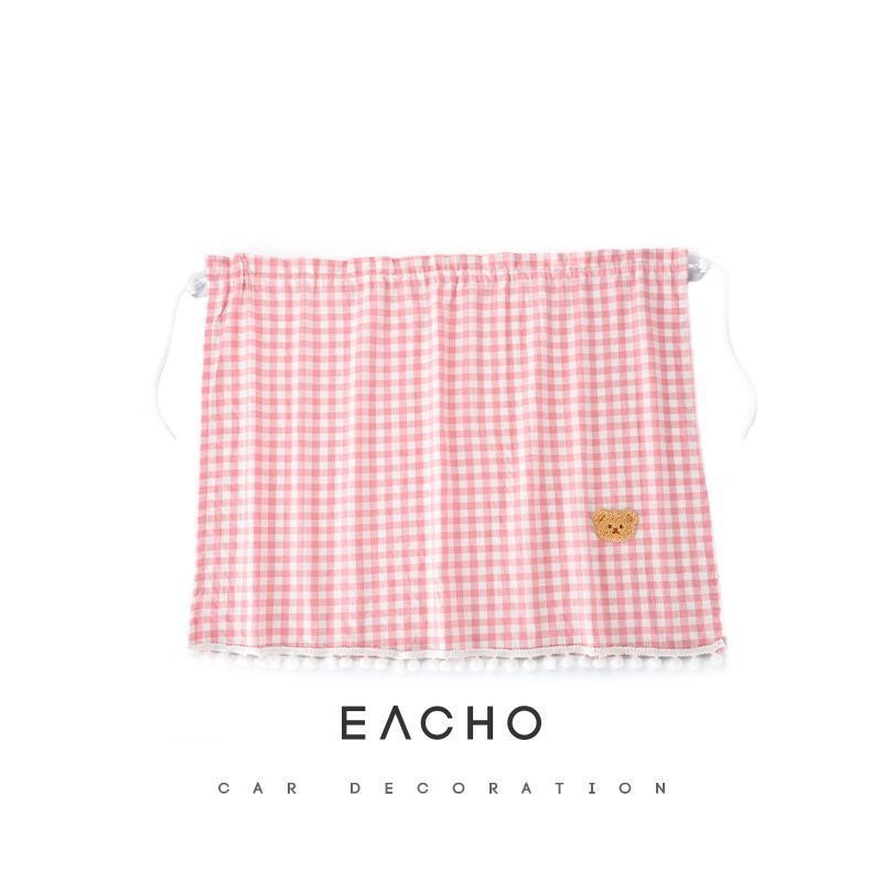 Автомобилен сенник за задното стъкло за деца, универсален, полиестер, прозрачен, висящ с вакуумни чашки