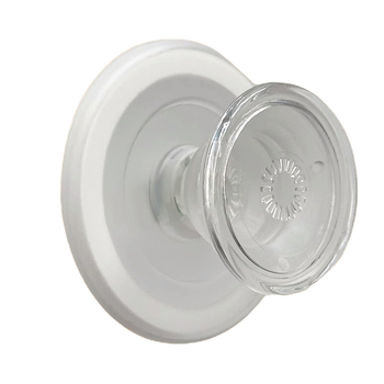 Snap-on MagSafe magnētiskais telefona turētājs, apaļš matēts disks, caurspīdīgs PC, noņemams, universāls