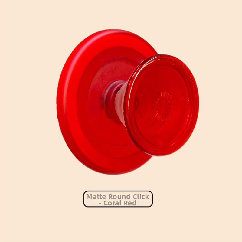 Snap-on MagSafe magnētiskais telefona turētājs, apaļš matēts disks, caurspīdīgs PC, noņemams, universāls