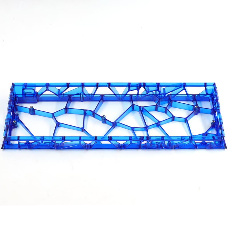 Jiadalong prozirno kućište tipkovnice, komplet s ekološkim PCB unutarnjim slojem za mehaničke tipkovnice