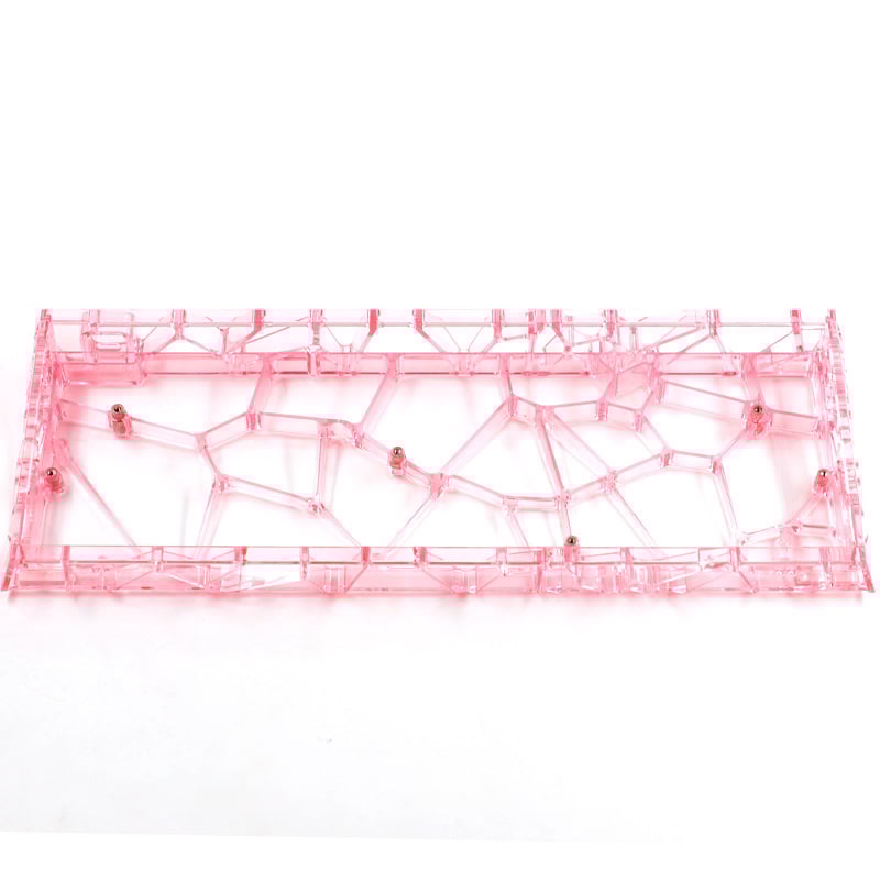 Jiadalong prozirno kućište tipkovnice, komplet s ekološkim PCB unutarnjim slojem za mehaničke tipkovnice