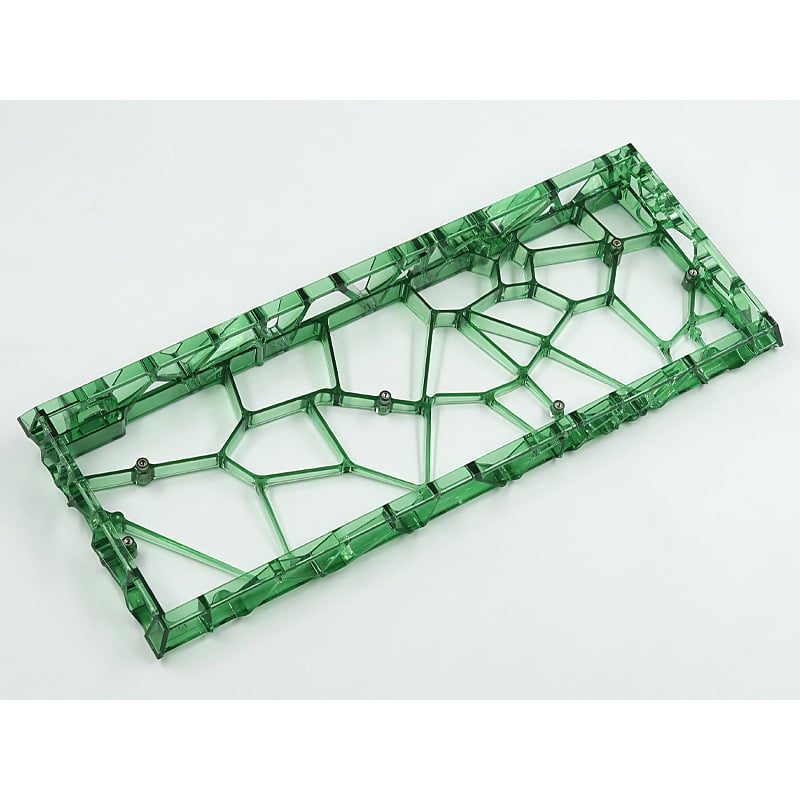 Jiadalong prozirno kućište tipkovnice, komplet s ekološkim PCB unutarnjim slojem za mehaničke tipkovnice