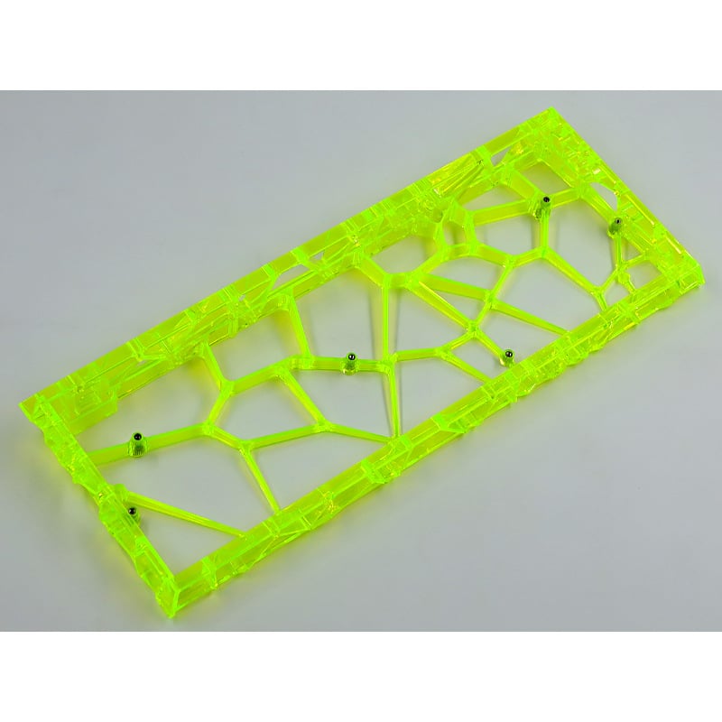 Jiadalong prozirno kućište tipkovnice, komplet s ekološkim PCB unutarnjim slojem za mehaničke tipkovnice