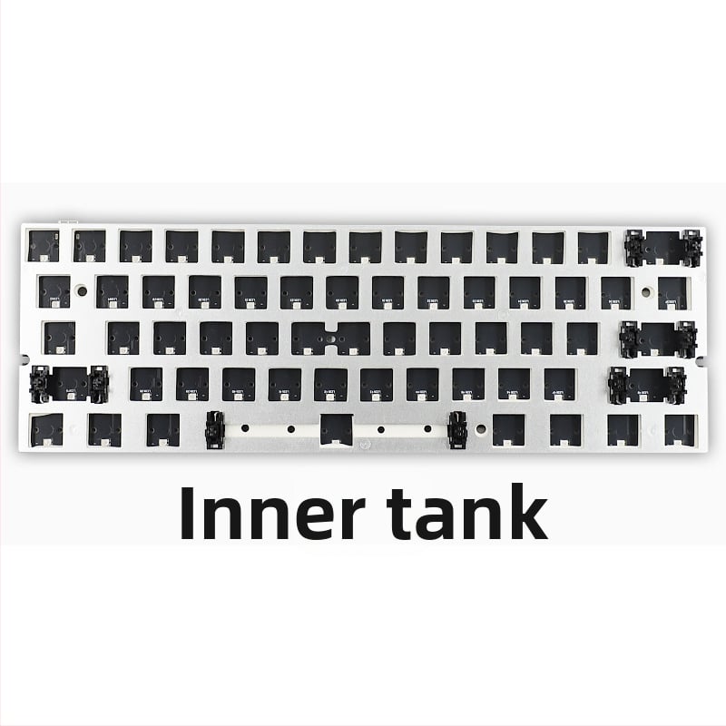 Jiadalong prozirno kućište tipkovnice, komplet s ekološkim PCB unutarnjim slojem za mehaničke tipkovnice