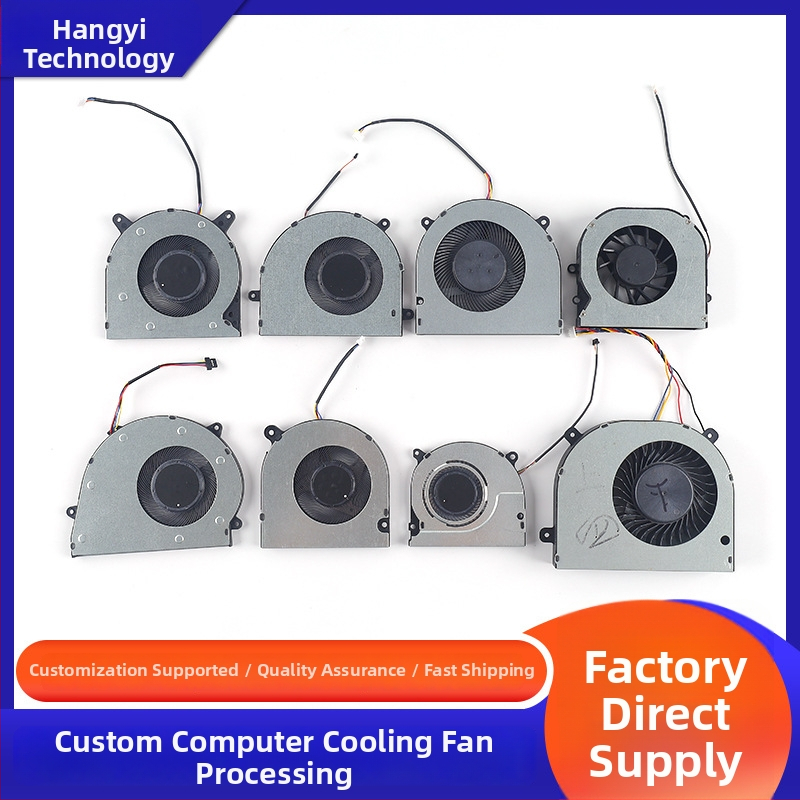 Hangyi Hy-19 klēpjdatora dzesēšanas ventilators, vara un alumīnija korpuss, ārkārtīgi kluss, gaisa dzesēšana, 6 gadu kalpošanas laiks