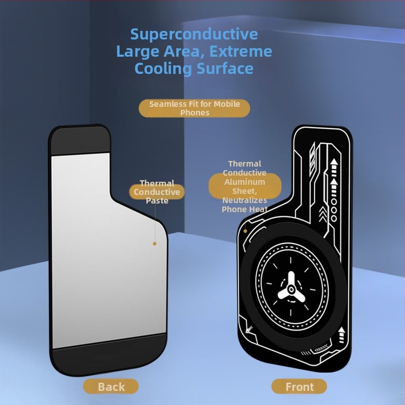 X12 hőelvezető alaplap tabletekhez, levegőhűtés, hidraulikus csapágy