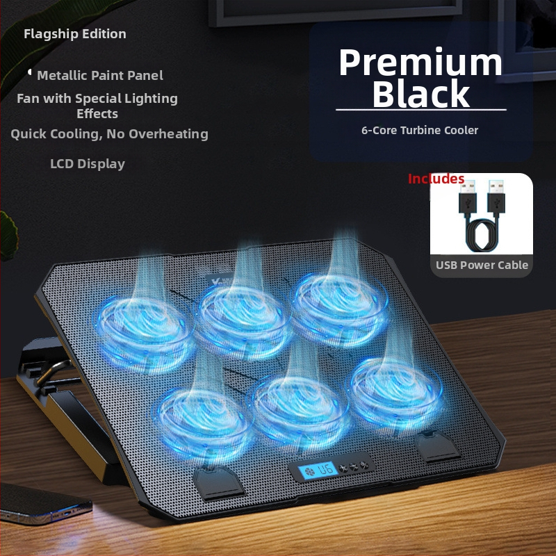 Nešiojamojo kompiuterio aušintuvas su įmontuotu ventiliatoriumi – oro aušinimas, skirtas nešiojamiesiems įrenginiams, PlayBook ir kitiems įrenginiams