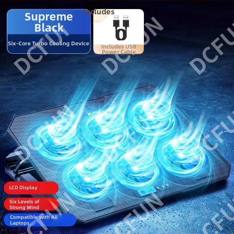 Nešiojamojo kompiuterio aušintuvas su įmontuotu ventiliatoriumi – oro aušinimas, skirtas nešiojamiesiems įrenginiams, PlayBook ir kitiems įrenginiams