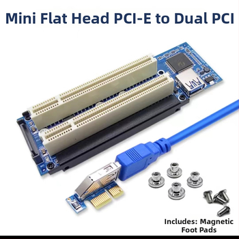 Karta adaptéra USB-PCI pre záznam videa a riadenie, CX12, ASM1083, meďové jadro, rýchlosť prenosu 500