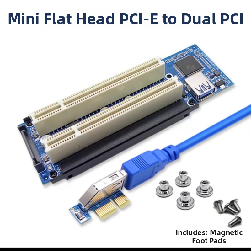 Karta adaptéra USB-PCI pre záznam videa a riadenie, CX12, ASM1083, meďové jadro, rýchlosť prenosu 500