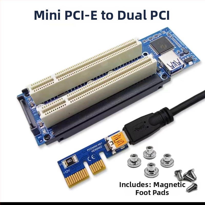Karta adaptéra USB-PCI pre záznam videa a riadenie, CX12, ASM1083, meďové jadro, rýchlosť prenosu 500