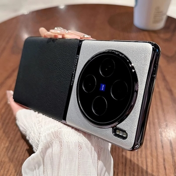 Husă pentru telefon Yoko din piele artificială, finisaj prin presare la cald, protecție completă a obiectivului, anti-cădere, suport pentru personalizare