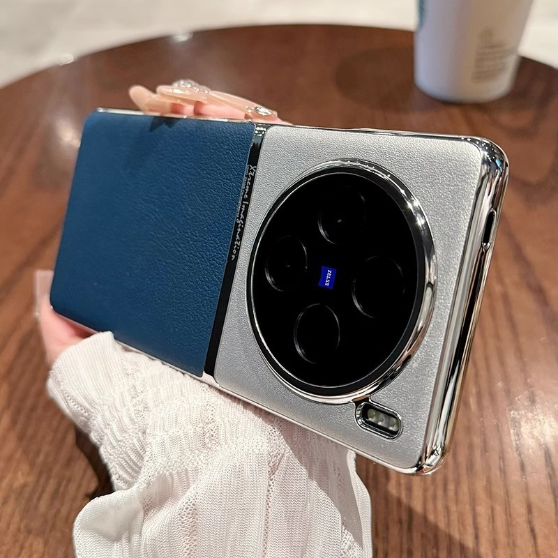 Husă pentru telefon Yoko din piele artificială, finisaj prin presare la cald, protecție completă a obiectivului, anti-cădere, suport pentru personalizare