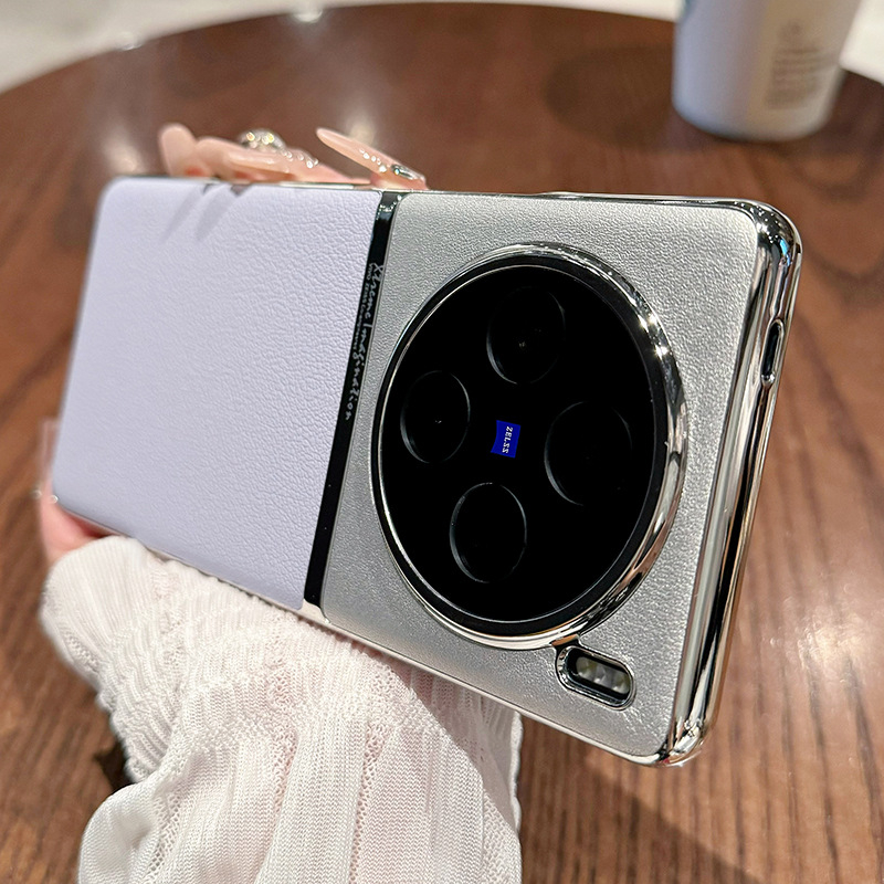 Husă pentru telefon Yoko din piele artificială, finisaj prin presare la cald, protecție completă a obiectivului, anti-cădere, suport pentru personalizare