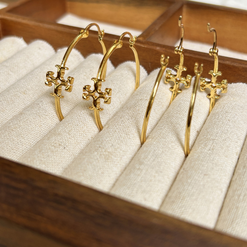 Ženski naušnice od prirodnih bisera u obliku križa, ručna izrada, 925 srebrna post, barokni stil