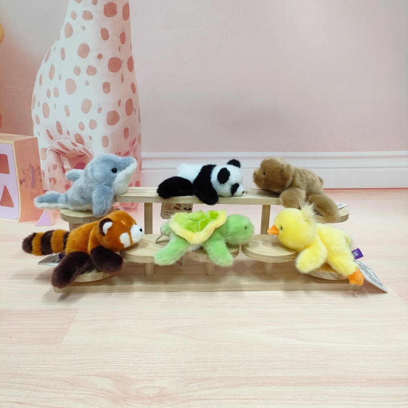 Very Baby μαγνητικό αρωματικό λούτρινο παιχνίδι ρακούν για ψυγείο, με γέμισμα PP βαμβάκι