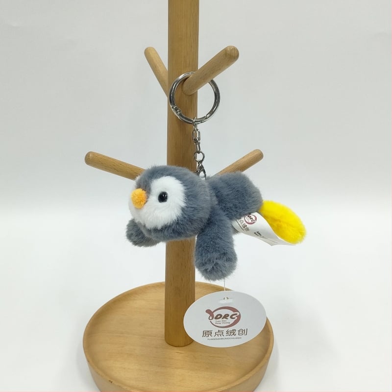 Λούτρινο κουκλάκι - Λαγουδάκι, κοντό γούνινο ύφασμα, γέμισμα PP βαμβάκι, για ηλικίες 7–14 ετών