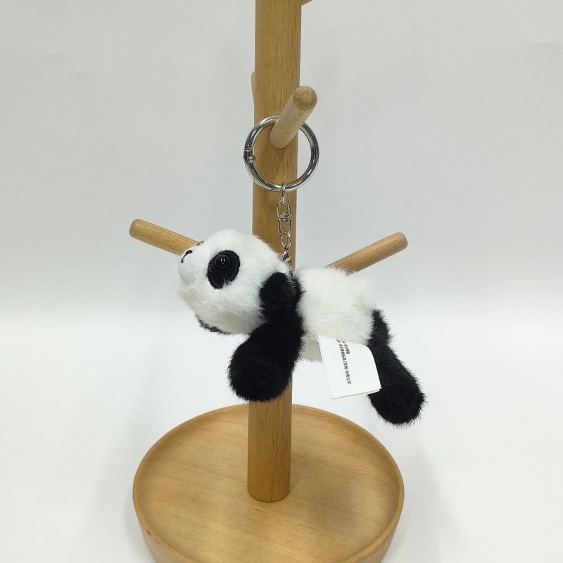 Λούτρινο κουκλάκι - Λαγουδάκι, κοντό γούνινο ύφασμα, γέμισμα PP βαμβάκι, για ηλικίες 7–14 ετών