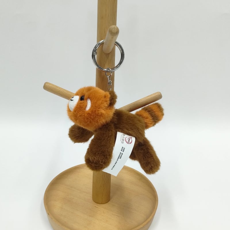 Λούτρινο κουκλάκι - Λαγουδάκι, κοντό γούνινο ύφασμα, γέμισμα PP βαμβάκι, για ηλικίες 7–14 ετών